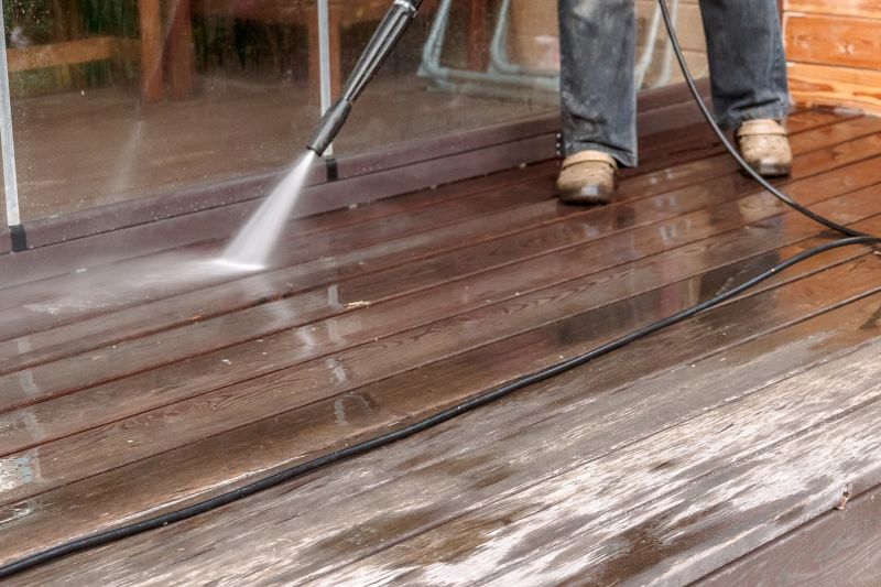 Local Deck Power Washing pros at work